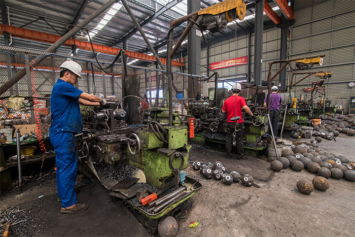 邓州网架配件车间